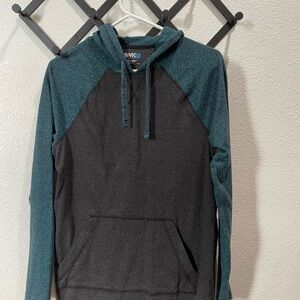 Tony Hawk Teal and Black Men's Hoodie